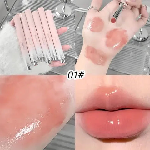 Crystal Jelly Lip Gloss Mirror Water Liquid Lipstick