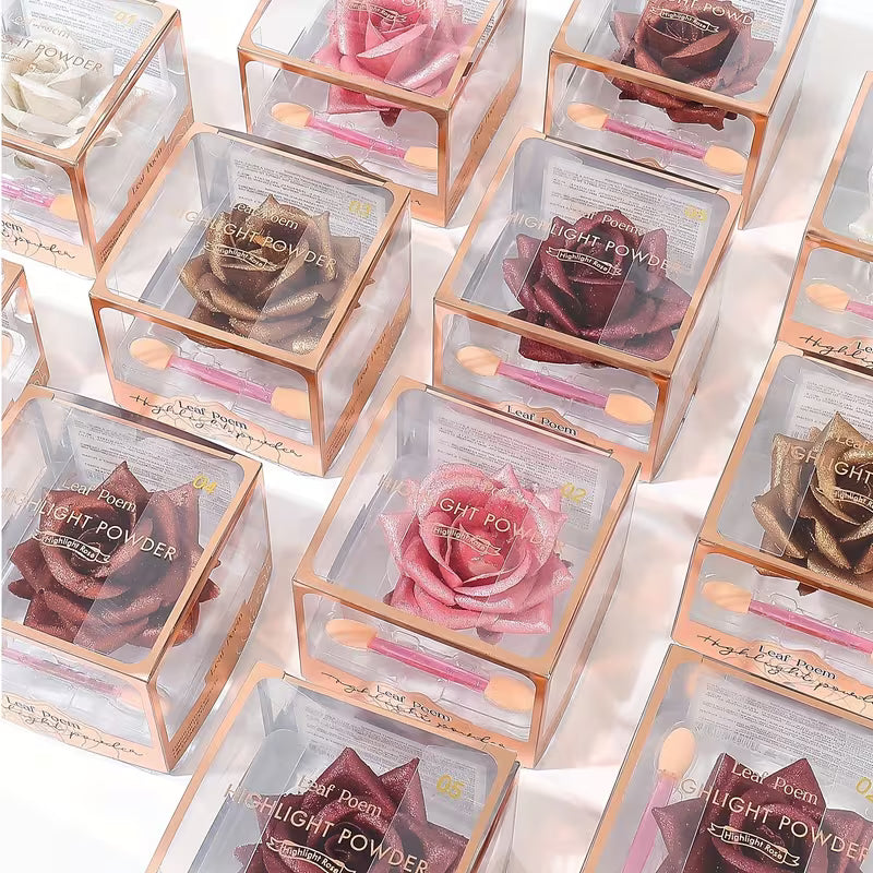 𝟑𝐃 𝐏𝐞𝐭𝐚𝐥 𝐑𝐨𝐬𝐞 𝐁𝐥𝐮𝐬𝐡 & 𝐇𝐢𝐠𝐡𝐥𝐢𝐠𝐡𝐭𝐞𝐫 – 𝐏𝐞𝐫𝐟𝐞𝐜𝐭 𝐟𝐨𝐫 𝐂𝐚𝐬𝐮𝐚𝐥 𝐀𝐭𝐭𝐢𝐫𝐞 & 𝐒𝐩𝐞𝐜𝐢𝐚𝐥 𝐎𝐜𝐜𝐚𝐬𝐢𝐨𝐧𝐬, 𝐌𝐚𝐤𝐞𝐮𝐩 𝐆𝐢𝐟𝐭