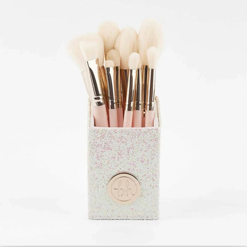 𝐁𝐇 𝐂𝐨𝐬𝐦𝐞𝐭𝐢𝐜𝐬 – 𝟏𝟐𝐩𝐜 𝐌𝐚𝐤𝐞𝐮𝐩 𝐁𝐫𝐮𝐬𝐡 𝐒𝐞𝐭 𝐰𝐢𝐭𝐡 𝐒𝐭𝐲𝐥𝐢𝐬𝐡 𝐇𝐨𝐥𝐝𝐞𝐫