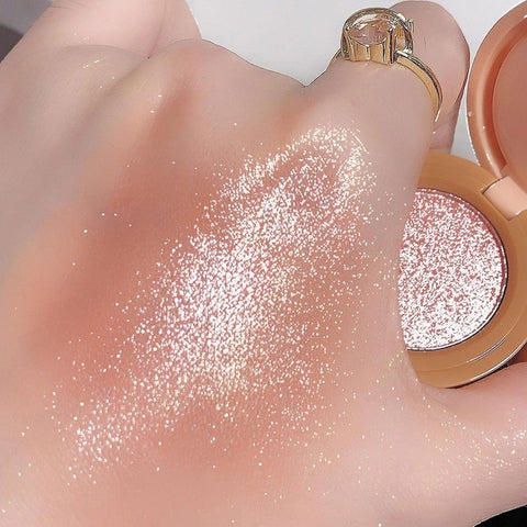 Mocallure 3 In 1 Mini Portable Makeup Palette Highlighter and Blush