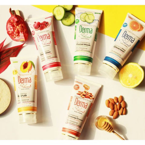 Derma Shines - 6 Step Fruity Facial Kit