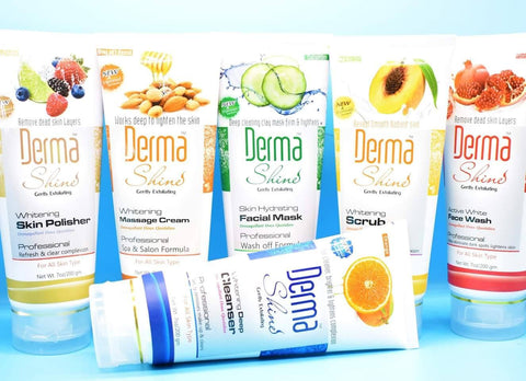 Derma Shines - 6 Step Fruity Facial Kit
