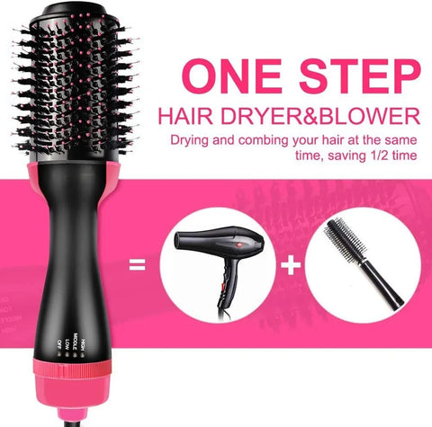One Step Blow Hair Dryer and Volumizer Brush