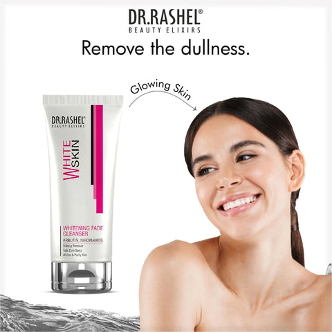 Dr.Rashel White Skin Whitening Fade Cleanser With Arbutin And Niacinamide (80ml)