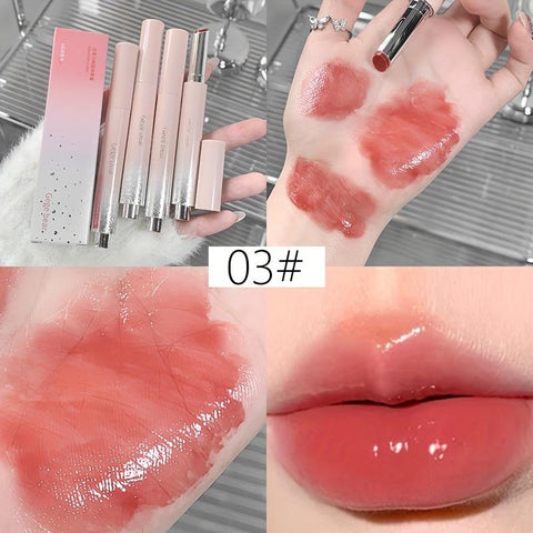 Crystal Jelly Lip Gloss Mirror Water Liquid Lipstick