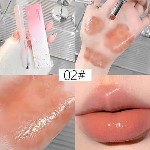 Crystal Jelly Lip Gloss Mirror Water Liquid Lipstick