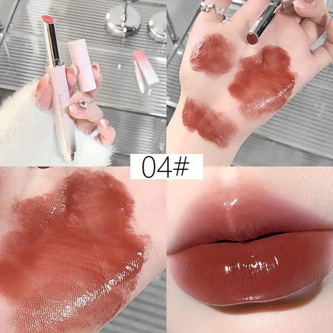 Crystal Jelly Lip Gloss Mirror Water Liquid Lipstick
