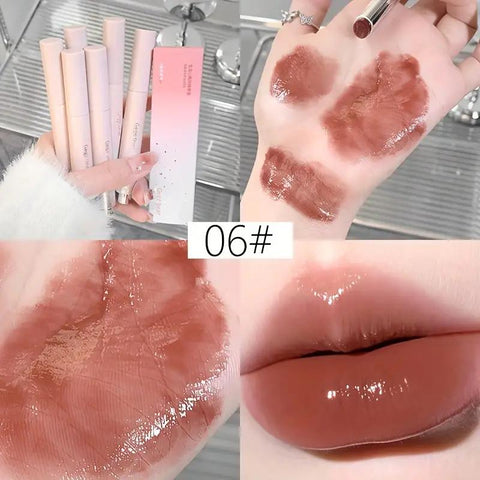 Crystal Jelly Lip Gloss Mirror Water Liquid Lipstick