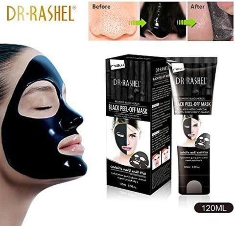 Pinkish White Glow Charcoal Black Peel Off Mask 100ml