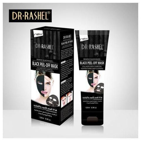 Pinkish White Glow Charcoal Black Peel Off Mask 100ml