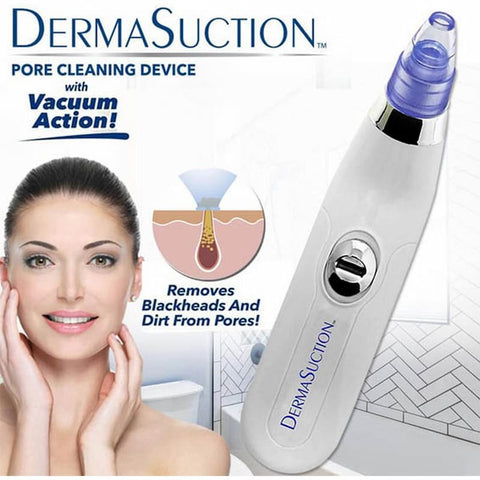 Vacuum  Derma Suction 4 in 1 Blackhead Whitehead Extractor Remover Device